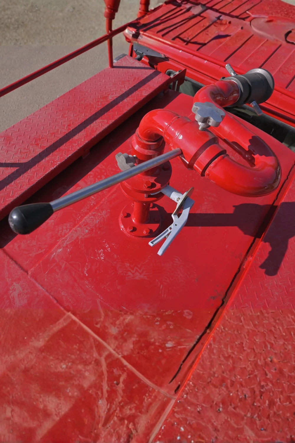 MWB ground sweep nozzles